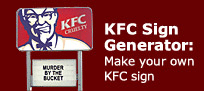 KFC Sign Generator